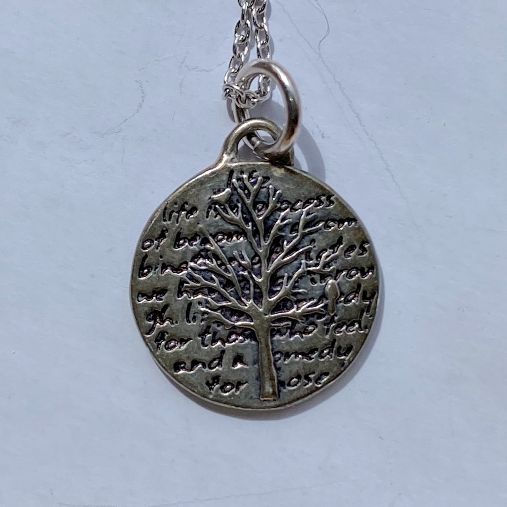 Kevin N Anna Studio “Tree” Silver Necklace 18’’